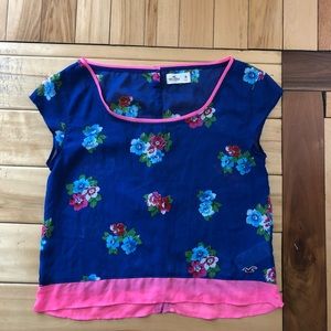 Floral Hollister Blouse